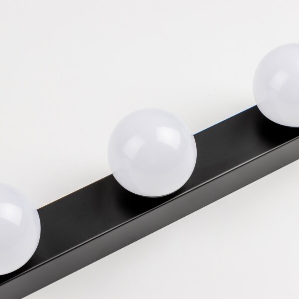 Brilagi - LED Koupelnové osvětlení zrcadla HOLLYWOOD 3xLED/3W/230V IP44 černá