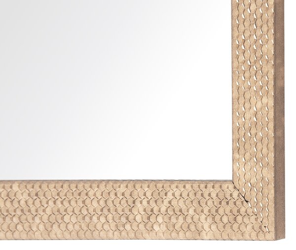 Zrcadlo AJACCIO 50 cm 130 cm Mosazná