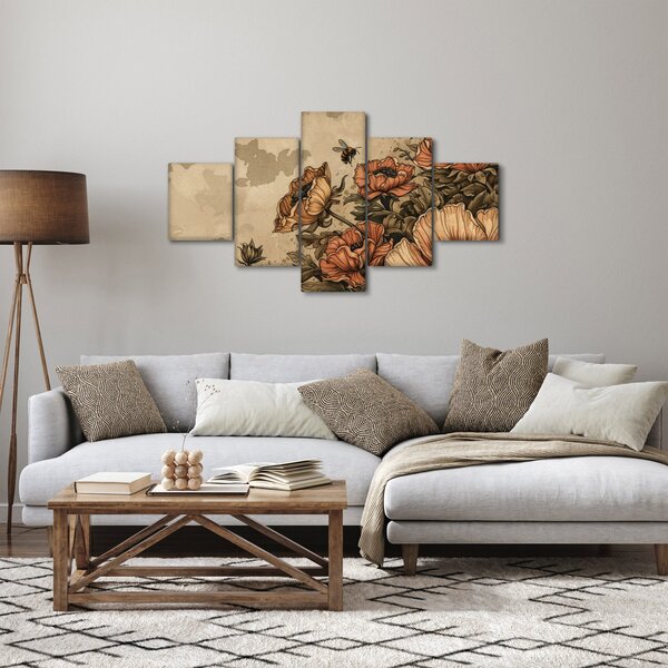 Obraz - Včelí louka II. (125x70 cm)