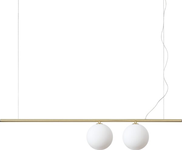 Ideal Lux - LED Lustr na lanku PERLINE 2xG9/3W/230V zlatá