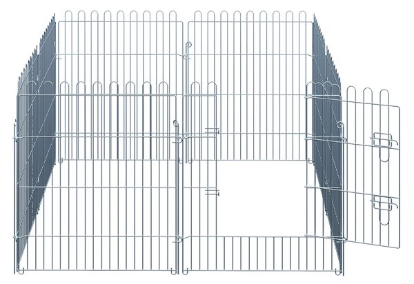PawHut Ohrádka pro štěňata 8 dílná, W63 x H76 cm | Aosom