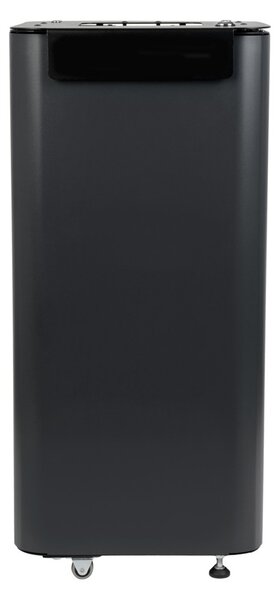 Alda Odpadkový koš na tříděný odpad Modular, 70 l, lakovaná ocel černá