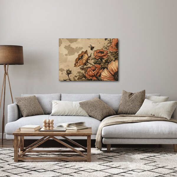 Obraz - Včelí louka II. (70x50 cm)