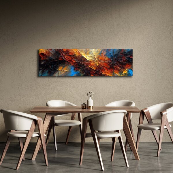 Obraz - Barevná textura (170x50 cm)