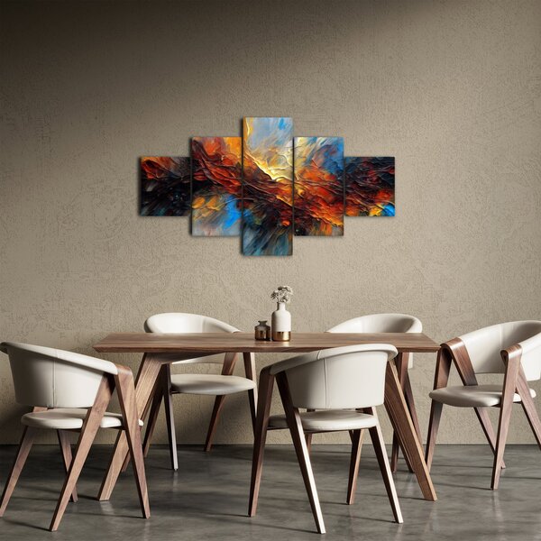 Obraz - Barevná textura (125x70 cm)