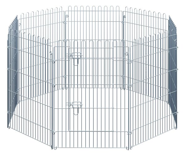 PawHut Ohrádka pro štěňata 8-dílná B63 x H91 cm | Aosom