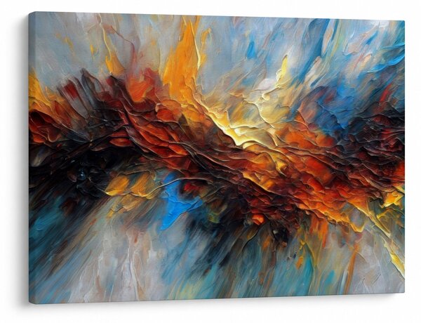 Obraz - Barevná textura (70x50 cm)
