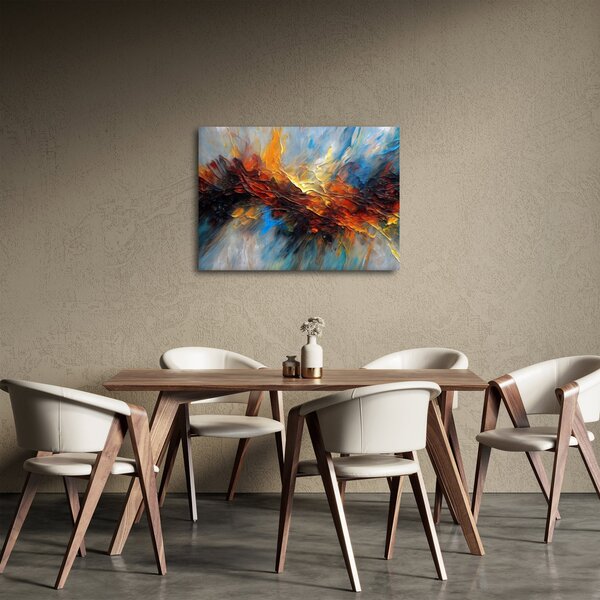 Obraz - Barevná textura (70x50 cm)