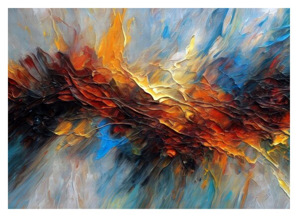 Obraz - Barevná textura (70x50 cm)