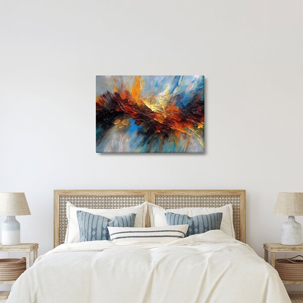 Obraz - Barevná textura (70x50 cm)