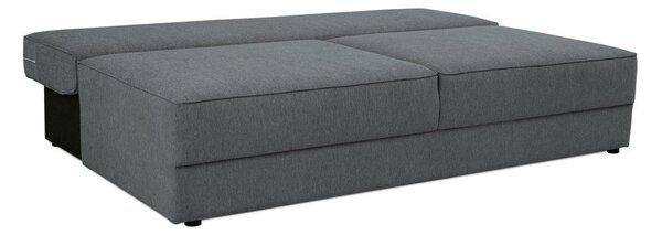 Tmavě šedá rozkládací/s úložným prostorem pohovka 202 cm Dora – Scandic