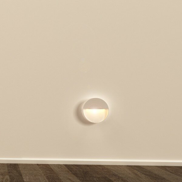 RED - DESIGN RENDL RENDL AQILA R nástěnná bílá 230V LED 6W IP54 3000K R12539