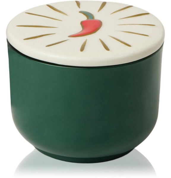 Paddywax Charmed Chili Pepper & Mango vonná svíčka s víčkem 226 g