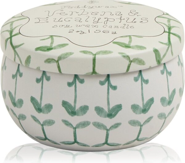 Paddywax Tulip Verbena & Lemongrass vonná svíčka s víčkem 56 g