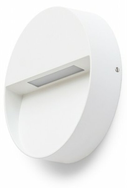 RED - DESIGN RENDL RENDL AQILA R nástěnná bílá 230V LED 6W IP54 3000K R12539