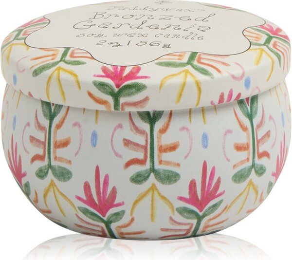 Paddywax Tulip Bronzed Gardenia vonná svíčka s víčkem 56 g