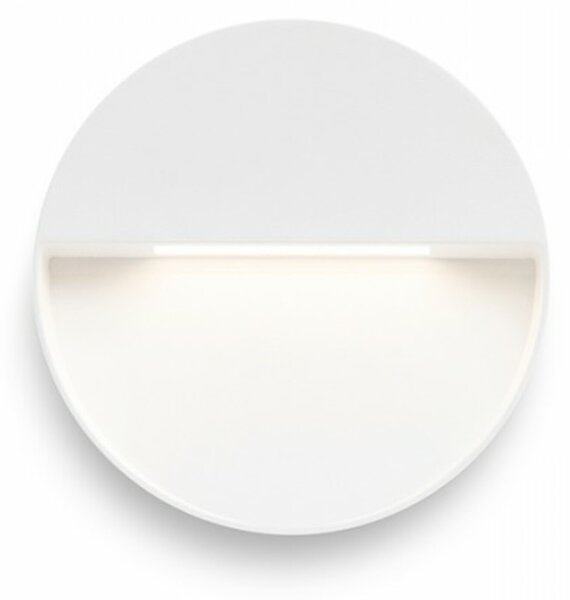 RED - DESIGN RENDL RENDL AQILA R nástěnná bílá 230V LED 6W IP54 3000K R12539