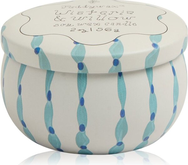 Paddywax Tulip Wisteria & Willow vonná svíčka s víčkem 56 g