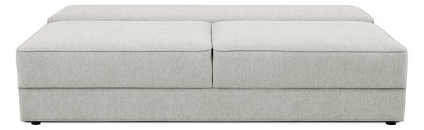 Světle šedá rozkládací/s úložným prostorem pohovka 202 cm Dora – Scandic