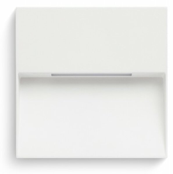 RED - DESIGN RENDL RENDL AQILA SQ nástěnná bílá 230V LED 6W IP54 3000K R12542