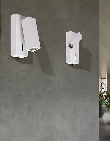LED nástěnné svítidlo Angus bílé