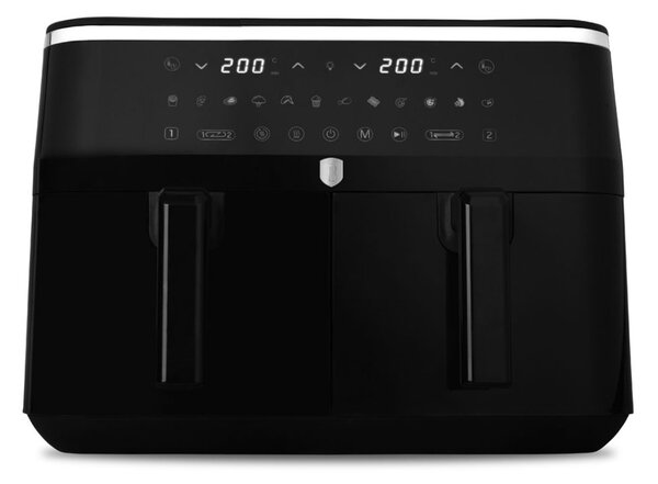 Horkovzdušná fritéza digitální dvojitá 4,5+4,5 L Black Rose Collection