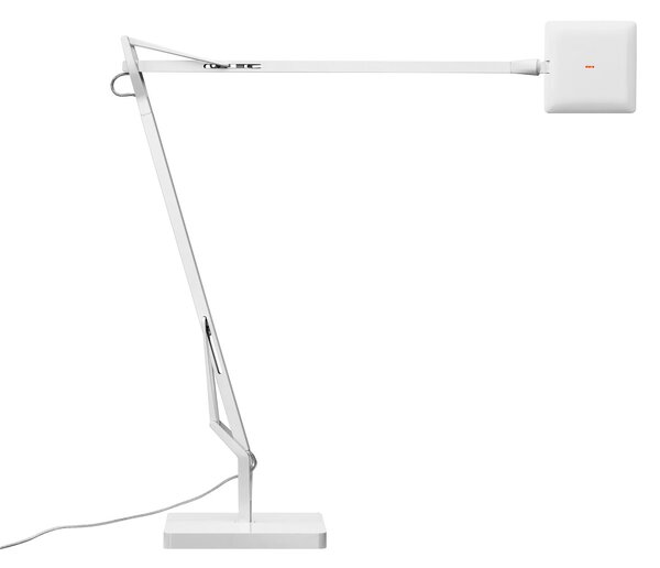 Stolní lampa FLOS, Kelvin Edge, Bílá, Pracovna, Kov, Design