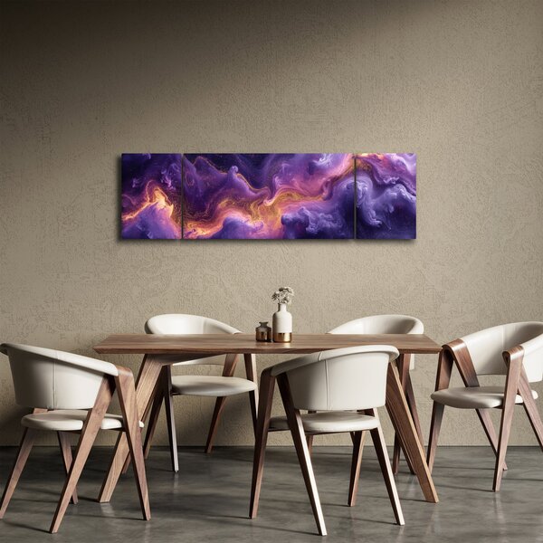 Obraz - Fialová mlhovina (170x50 cm)