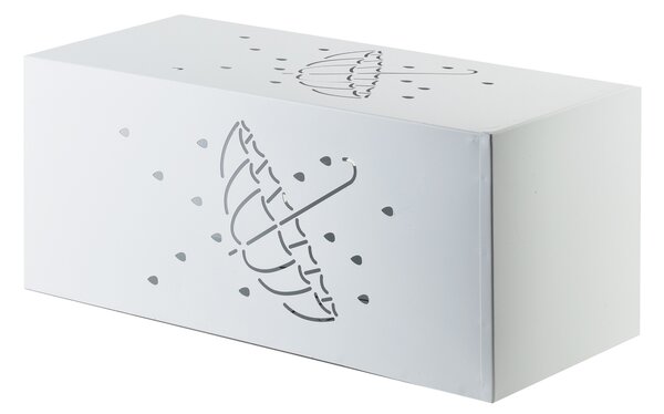 Mondex Stojan na deštníky CEDRA 48,5 cm bílý