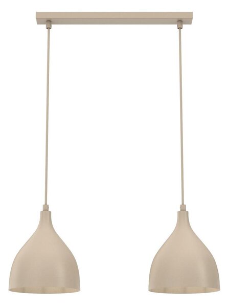Lustr na lanku NOAK CLASSIC 2xE27/15W/230V béžová