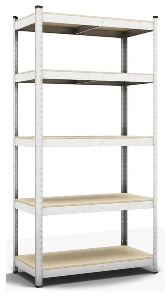 Kovový regál ECONOMY 180x90x40 5 polic - pozinkovaný PALETA 70 ks