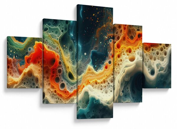 Obraz - Moderní abstrakce (125x70 cm)