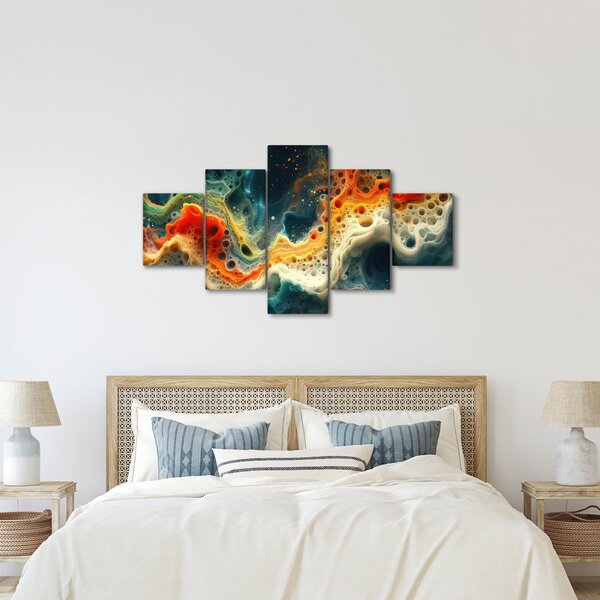 Obraz - Moderní abstrakce (125x70 cm)