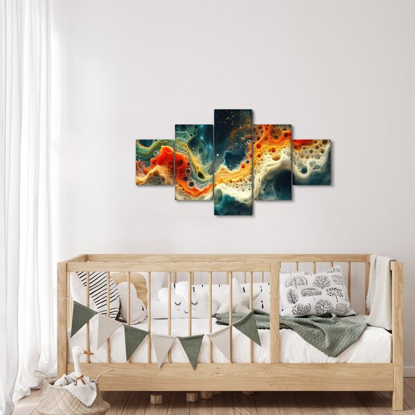 Obraz - Moderní abstrakce (125x70 cm)