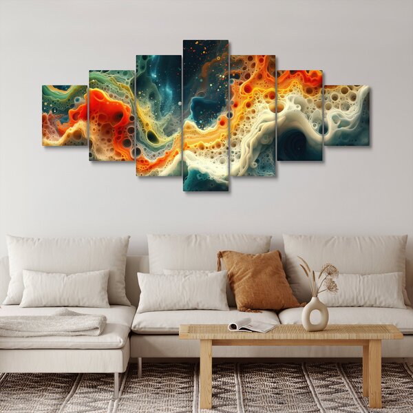 Obraz - Moderní abstrakce (210x100 cm)