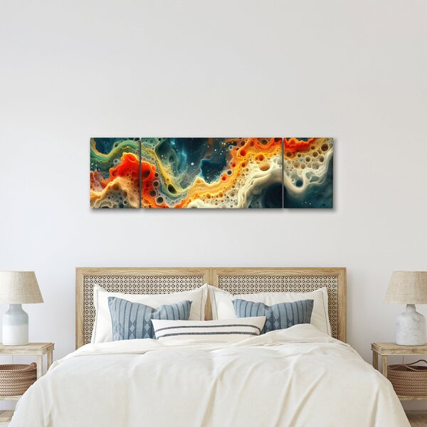 Obraz - Moderní abstrakce (170x50 cm)