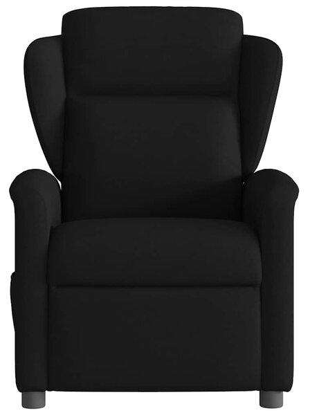 Elektrické polohovací křeslo černé textil 3303116