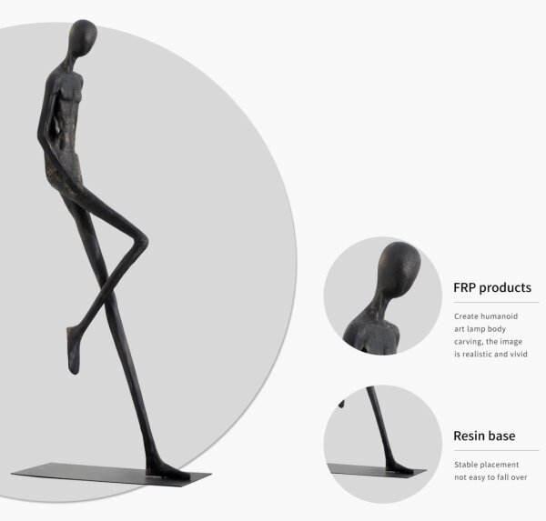 Immax 08810XL - Dekorační socha SILUETTE 190 cm Human Relax