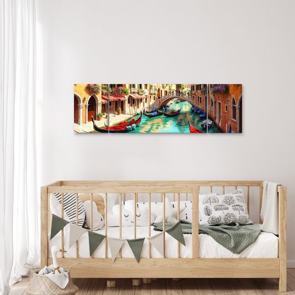 Obraz - Benátky (170x50 cm)