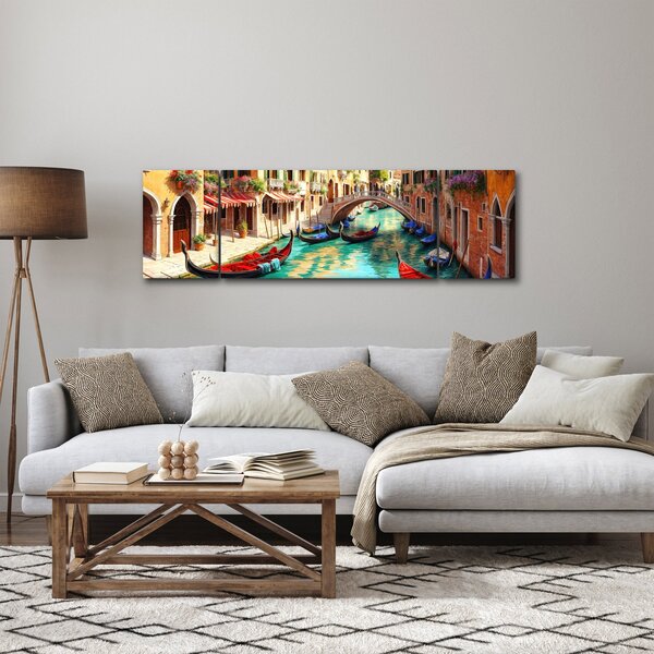 Obraz - Benátky (170x50 cm)