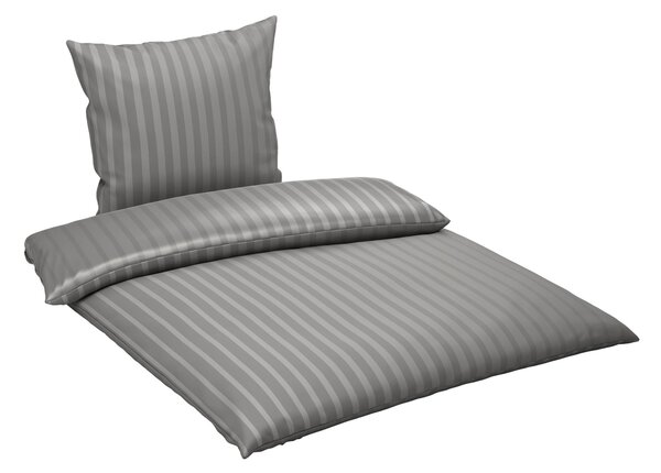 POVLEČENÍ satén barvy stříbra 135/200 cm Dieter Knoll - Online Only povlečení, Online Only