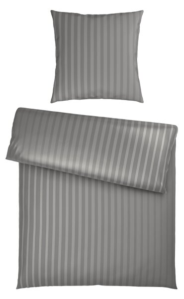 POVLEČENÍ satén barvy stříbra 135/200 cm Dieter Knoll - Online Only povlečení, Online Only
