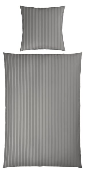 POVLEČENÍ satén barvy stříbra 135/200 cm Dieter Knoll - Online Only povlečení, Online Only
