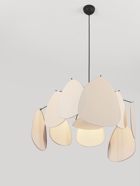 Stojací lampa Olina meruňková – marhuľová