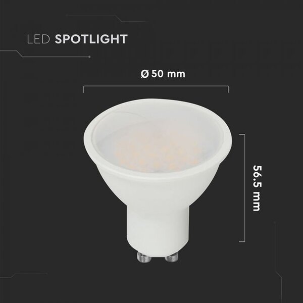 V-TAC led žárovka 1x10 W 4000 K GU10 218791
