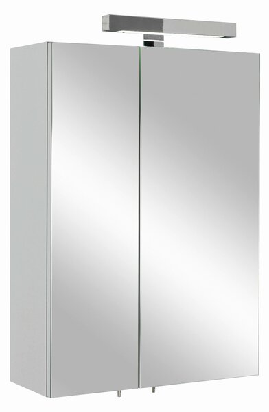 ZRCADLOVÁ SKŘÍŇKA, bílá, 50/70/20 cm Xora - Zrcadlové skříňky