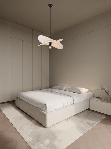 Stojací lampa Luve béžová