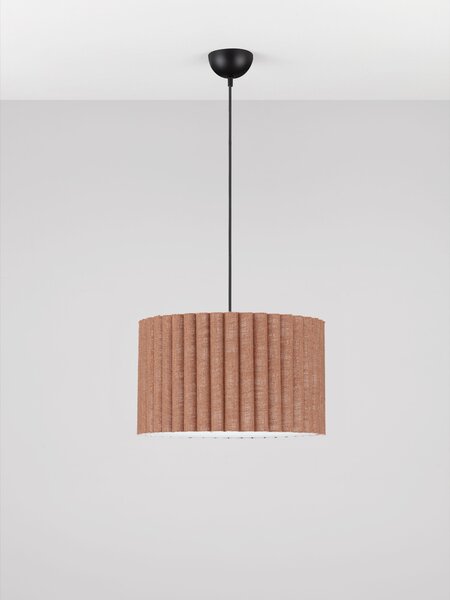 Stojací lampa Nos kávová