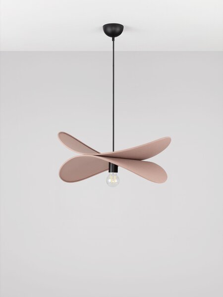 Stojací lampa Luve hnědá
