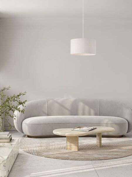 Stojací lampa Syrin bílá